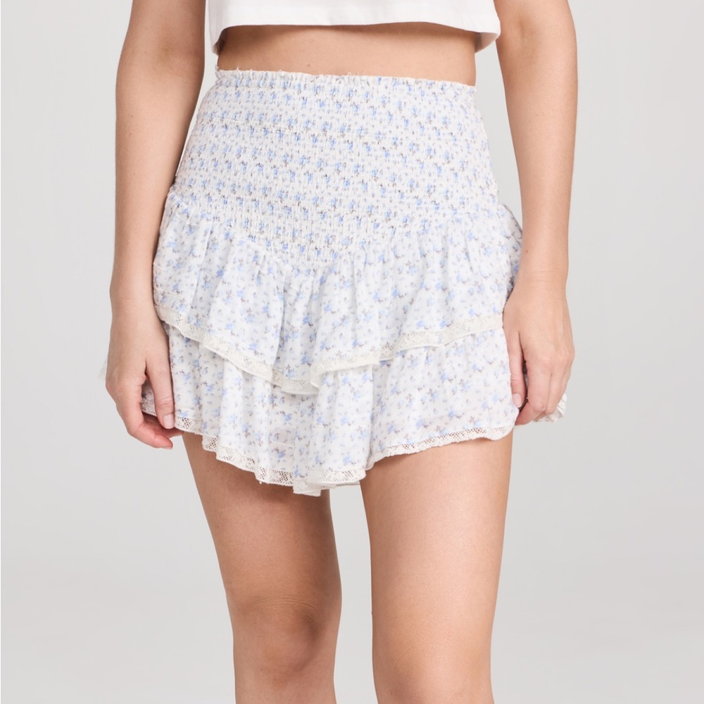 LoveShack Fancy Stone Skirt NWT